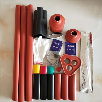 Accesorios para cables eléctricos de poliolefinas con enlace cruzado contractor térmico resistente al fuego