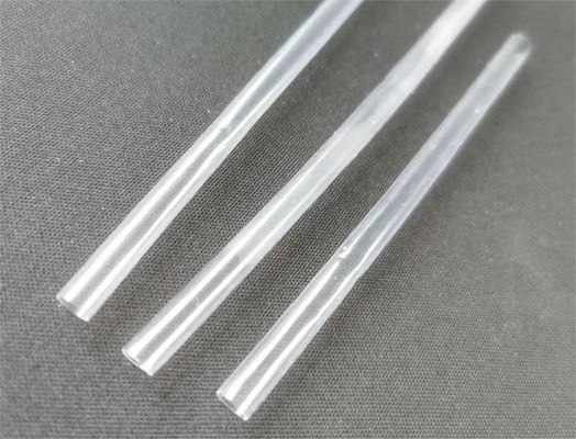 Tubos de retraso térmico de pared delgada transparentes PVDF Tubos de retraso térmico de polivinilidina fluoruro semirrígidos