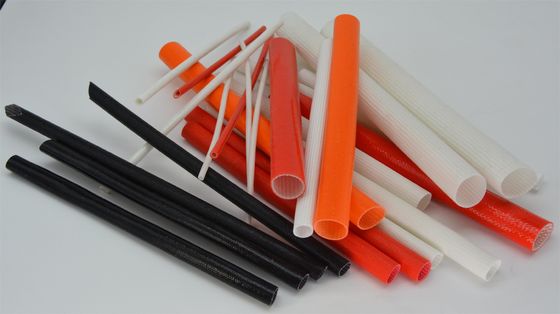 Tubo de fibra de vidrio de aislamiento eléctrico Tubo flexible de fibra de vidrio UL1441