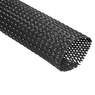 Alta flexibilidad Extensible PET trenzado manga de cable 1,5 pulgadas