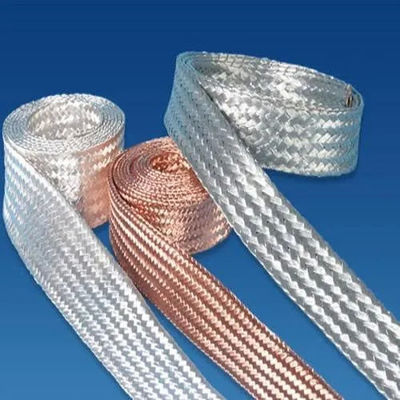 Sutillas flexibles trenzadas de cobre plano de alta resistencia a la corrosión