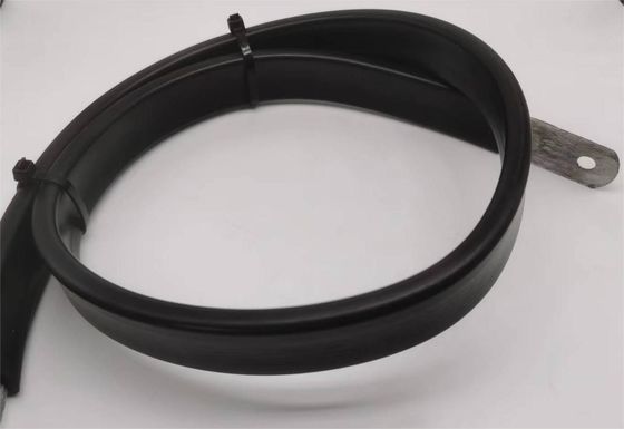 Conector flexionado de cobre flexible revestido de estaño Resistencia a la corrosión para equipos eléctricos