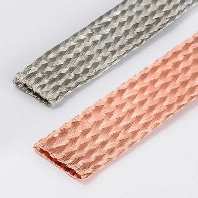 Conectores eléctricos planos y flexibles trenzados en cobre Resistencia a altas temperaturas