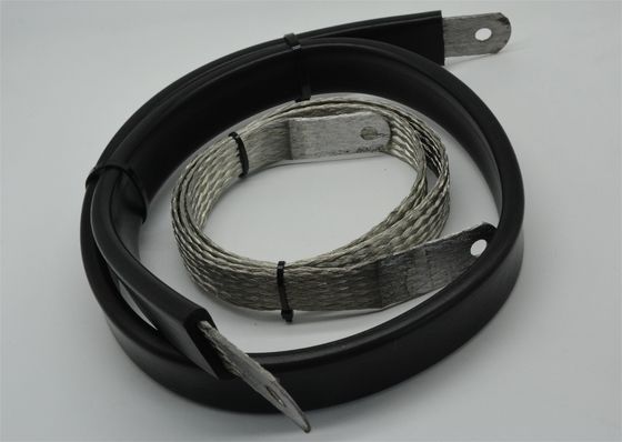 Alta conductividad Conectores trenzados de cobre flexibles Fuerte resistencia a la tracción