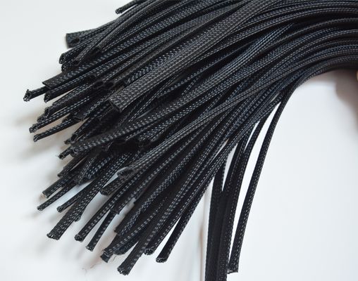 RoHS Polyolefin PET Extensible Trenzado con manga resistente al desgaste