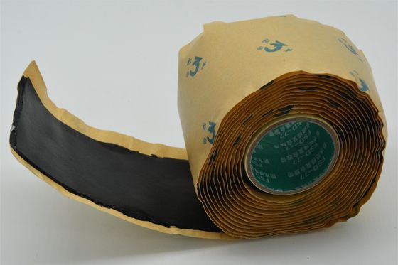 Tela eléctrica autoadhesiva de caucho de silicona 6.3N/Cm Resistividad de alto volumen