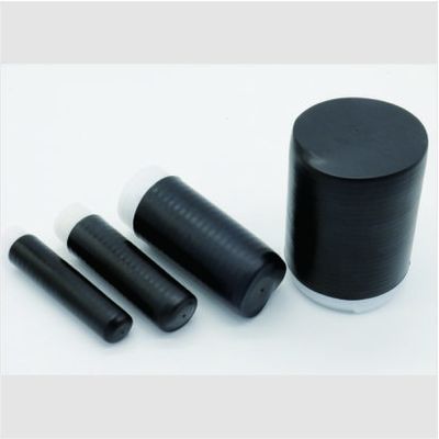 Cable Liquid Silicone Rubber LSR Kit de terminación de encogimiento en frío Cap final negro Kit de empalme de encogimiento en frío