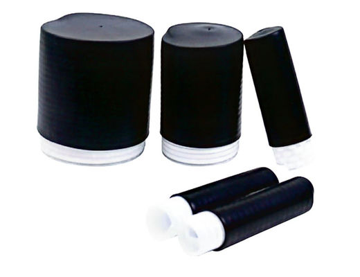 Cable Liquid Silicone Rubber LSR Kit de terminación de encogimiento en frío Cap final negro Kit de empalme de encogimiento en frío