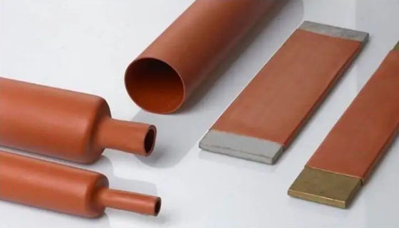 Tubo de aislamiento de contracción térmica de tubo de poliolefina de busbar de voltaje medio