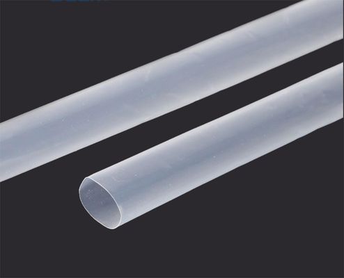 La temperatura de los tubos de PTFE se contrae por calor y se reduce a 350 °C.