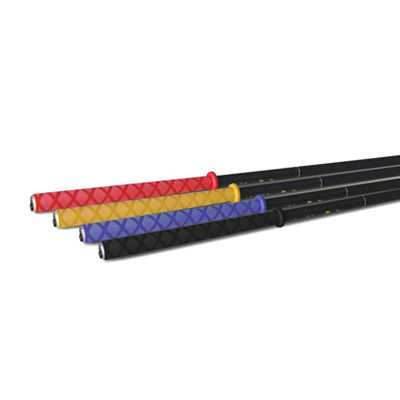 15 mm de alta flexibilidad colorido antideslizante no resbaladizo tubo de manga de calor encogida para la raqueta de bádminton