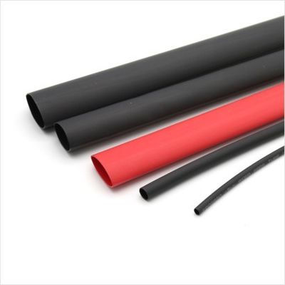Tubos de recorte térmico de poliolefina con doble pared adhesivos revestidos, ideales para grandes diferencias de diámetro