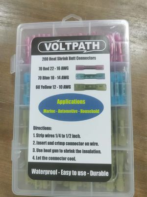 Conectores de cables de contracción térmica impermeables