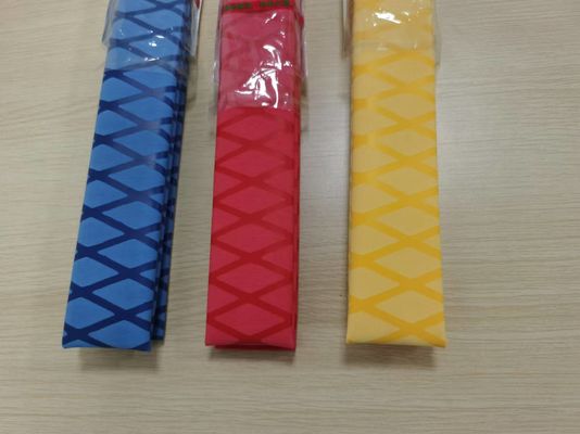 30 mm de alta flexibilidad de colores de prueba de patinaje cinta de agarre no resbaladizo de calor encoger manguera tubo para la raqueta de bádminton