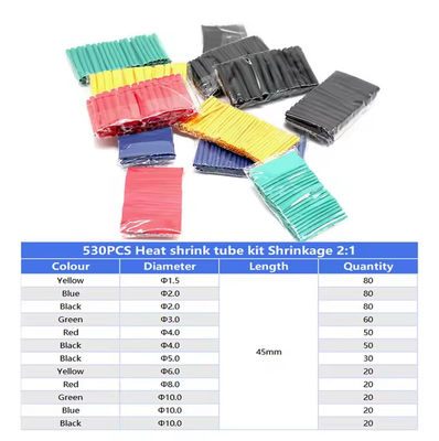 Kit personalizable Pequeño paquete Flexible manguera contractora de calor