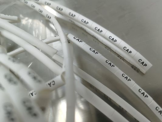 Impresión personalizable Texto y imagen Pequeño paquete Flexible Sleeve de reducción de calor tubo de identificación de reducción de calor