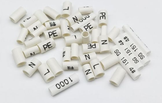 Accesorios personalizados para cables eléctricos Cruz de identificación de tubo de poliolefina preferida con manga de identificación de contracción térmica