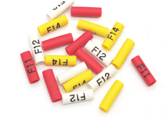 Accesorios para cables eléctricos con manga de identificación de logotipo