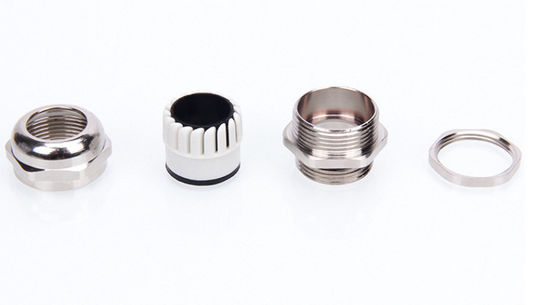M12X1.5 ((3-6.5) Impermeable Nícel de latón recubierto Conector de cable IP68