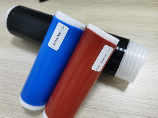 Tubo retráctil en frío de silicona de 55 mm para aislamiento de cables eléctricos